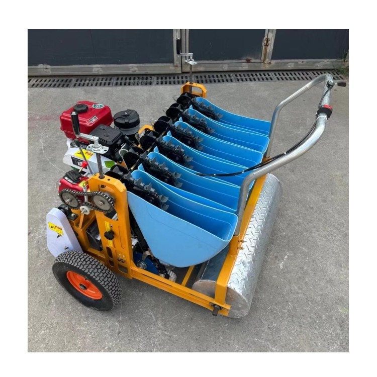 Organic Farming In Agriculture - Self-Propelled Garlic Seeder Grain Drill Planter
