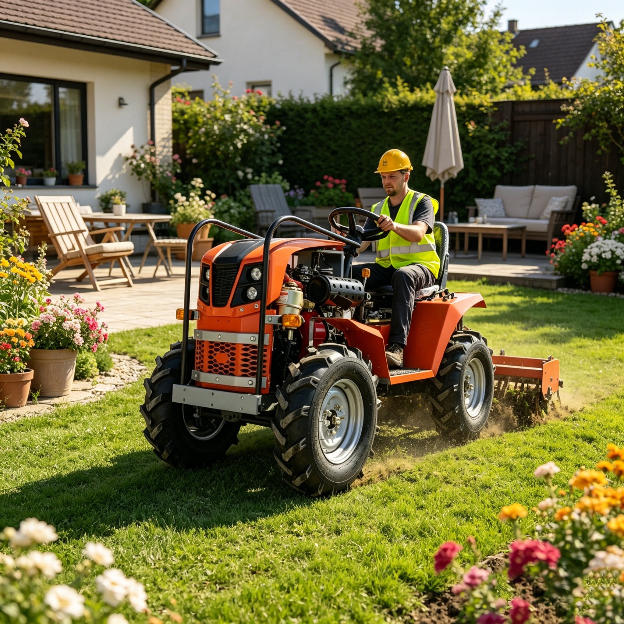 Agriculture Farming Kit - Multifunctional Agricultural Wheel Tractor Complete PTO