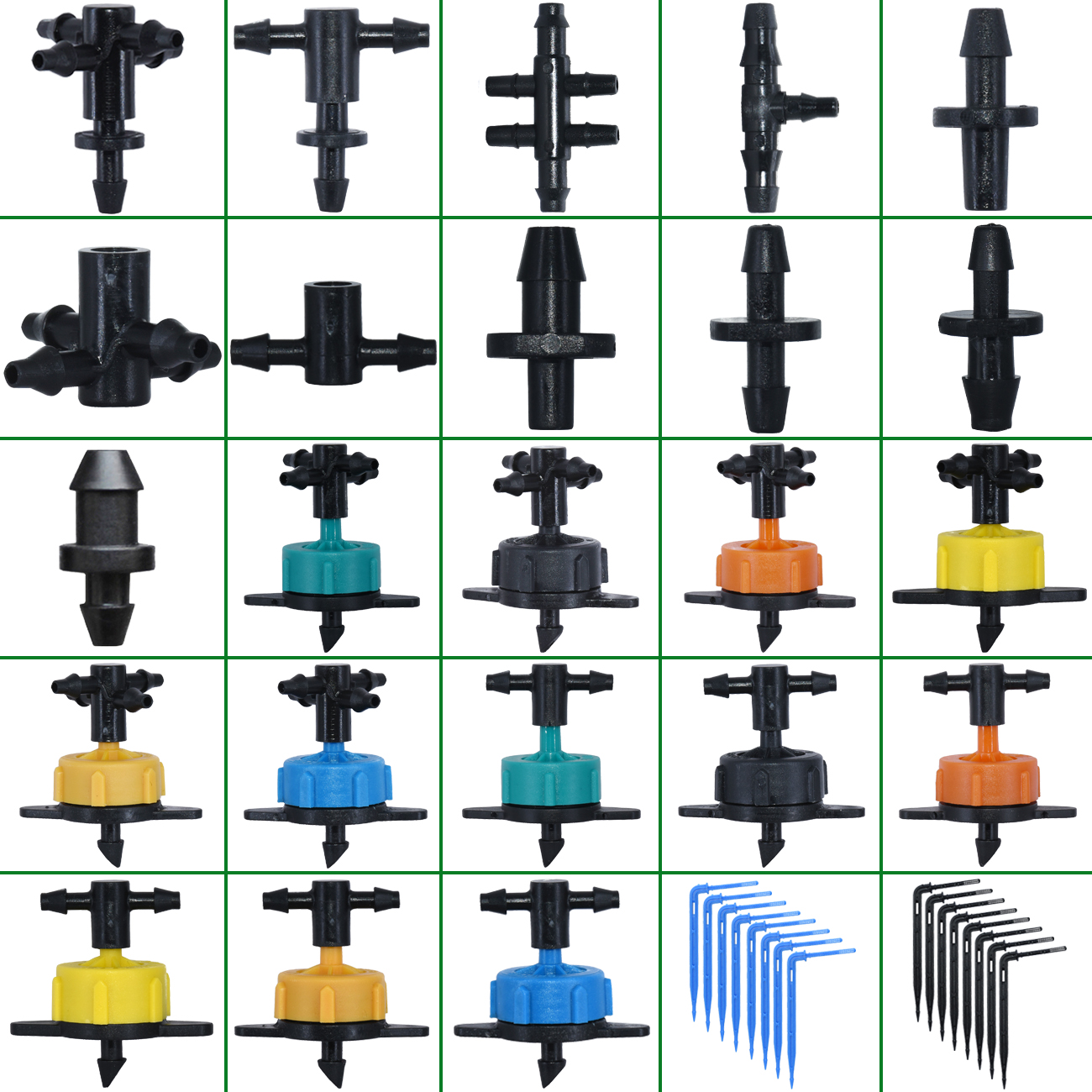 Irrigation Drip Tape - KESLA Garden Drip Irrigation Sprinkler 1/8