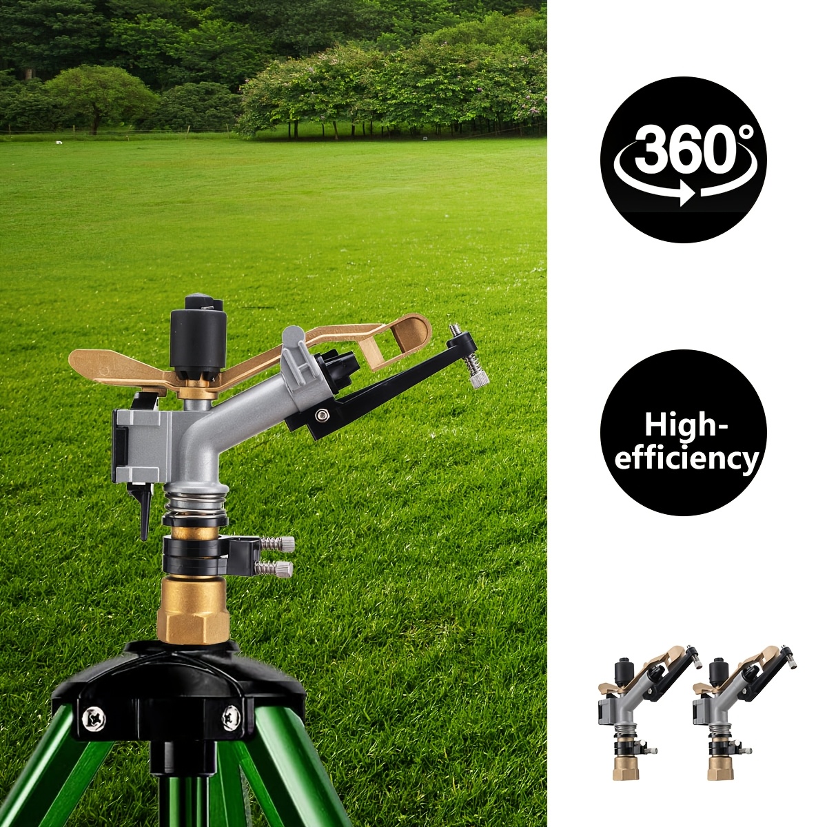 Agriculture Farming Degree - Impact Gun Irrigation Device - Large-Scale