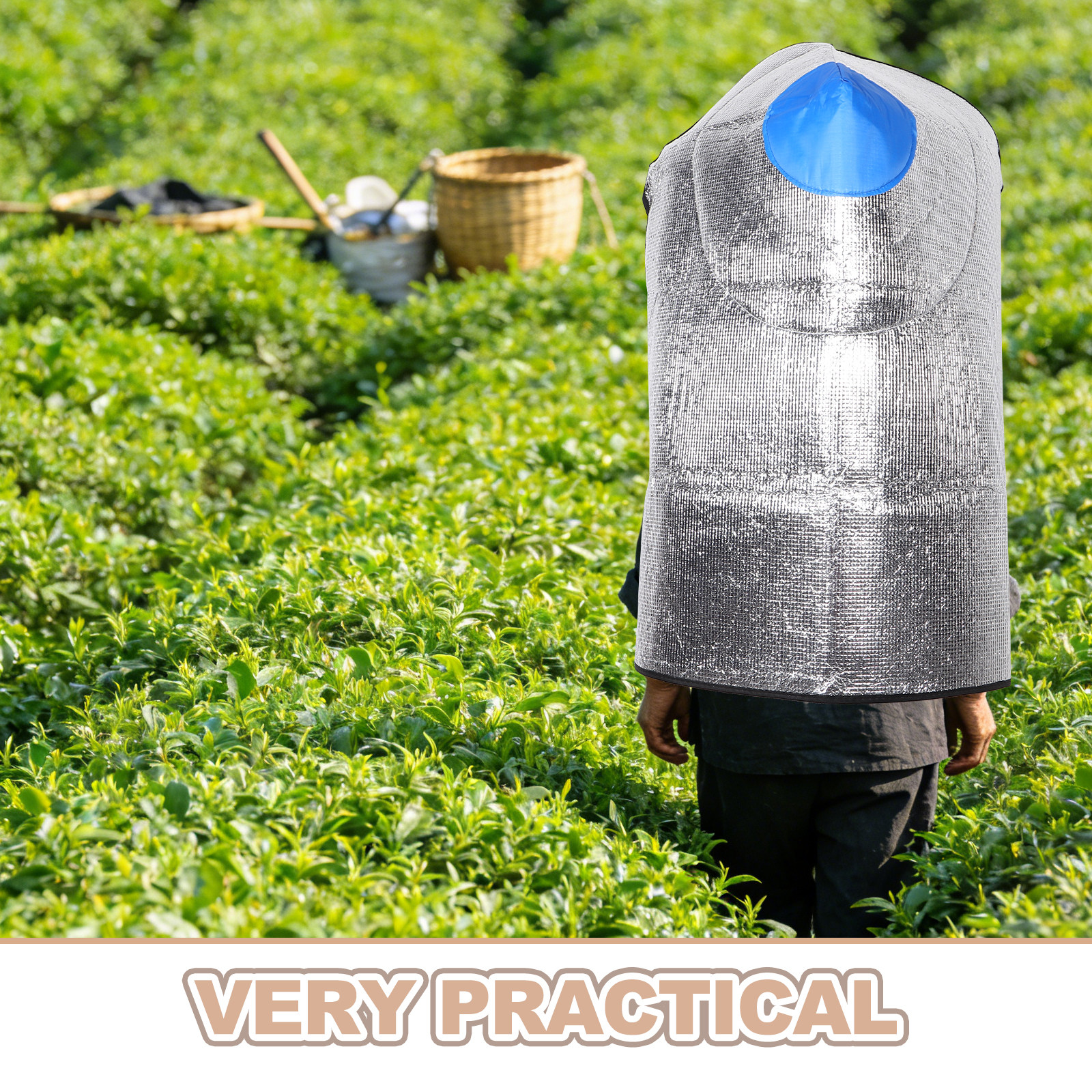 Waterproof Conical Hat Cape fo - Agriculture Farming Hats 리뷰 및 가격
