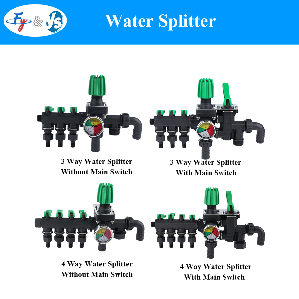 3/4 Way Water Splitter Valve A - Agriculture Farming Kit 리뷰 및 가격