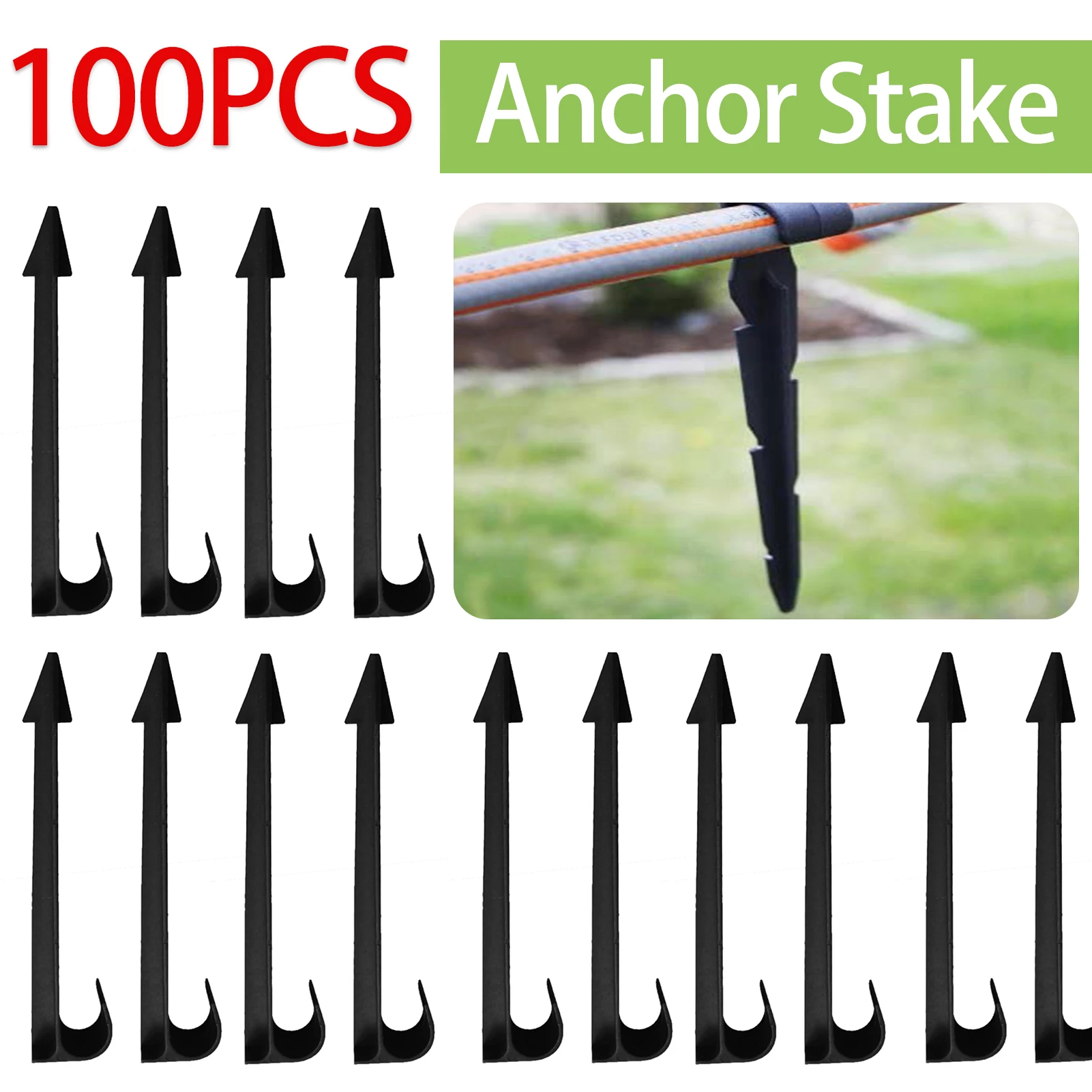 100pcs J Hose Holder Micro Irr - Irrigation Drip Tape 리뷰 및 가격