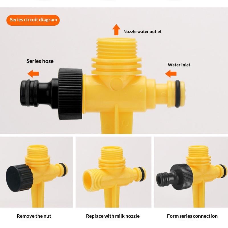 HOT!Automatic Rotating Sprinkl - Agriculture Farming Degree 리뷰 및 가격