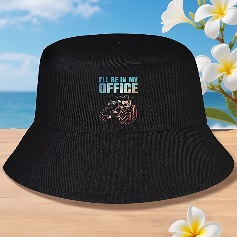 Men' Tractor-Themed Bucket Hat - Agriculture Farming Hats 리뷰 및 가격