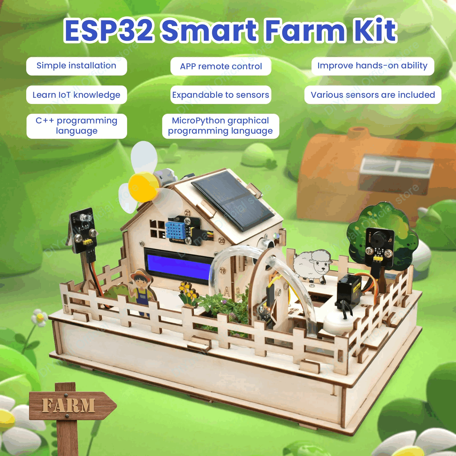 Keyestudio Smart Farm IoT Star - Agriculture Farming Kit 리뷰 및 가격