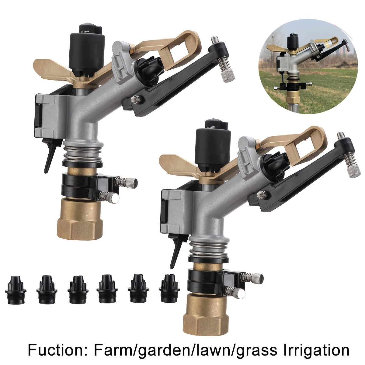 Impact Gun Irrigation Device - - Agriculture Farming Degree 리뷰 및 가격